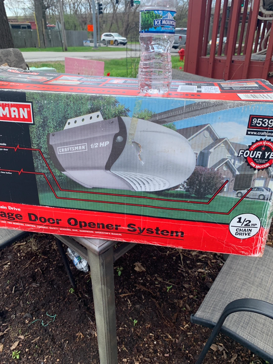 Craftsman 1/2 HP Chain Drive Garage Door Opener System