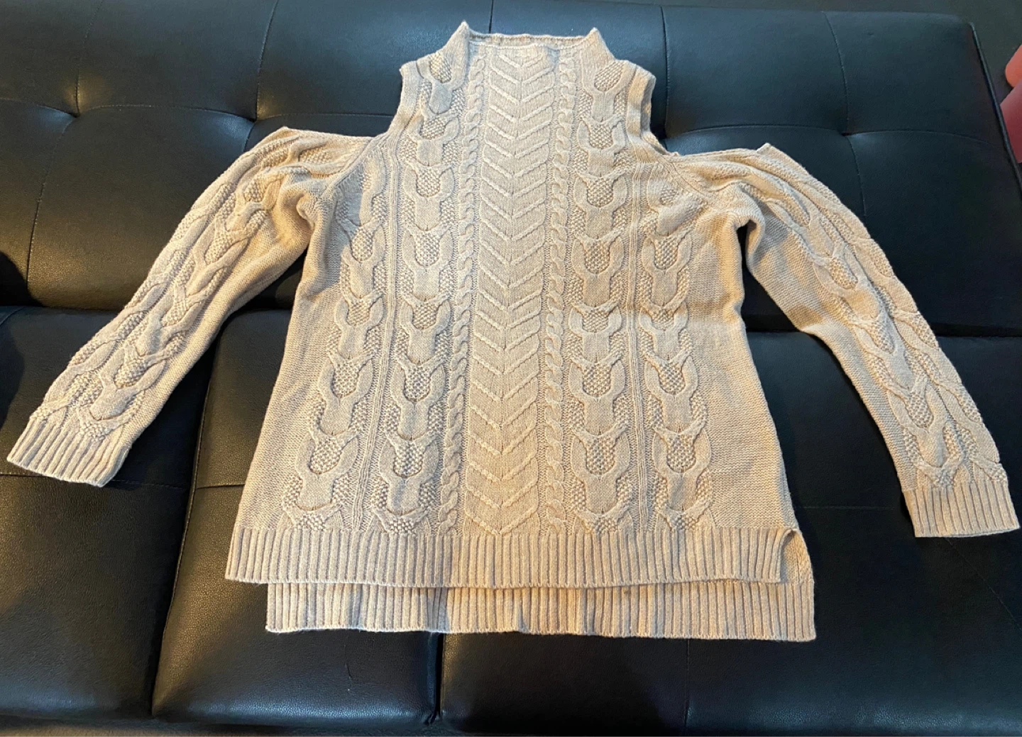 NEW YORK & COMPANY Cold Shoulder Sweater XL - photo 2