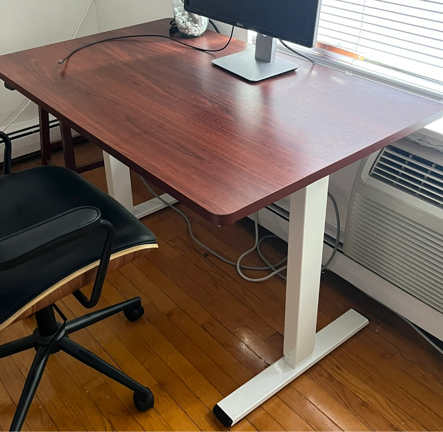 Standing Desk with Cherry Wood Top - photo 2