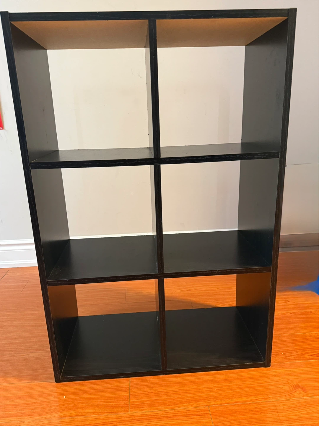 Black 6-Cube Storage Shelf - photo 2