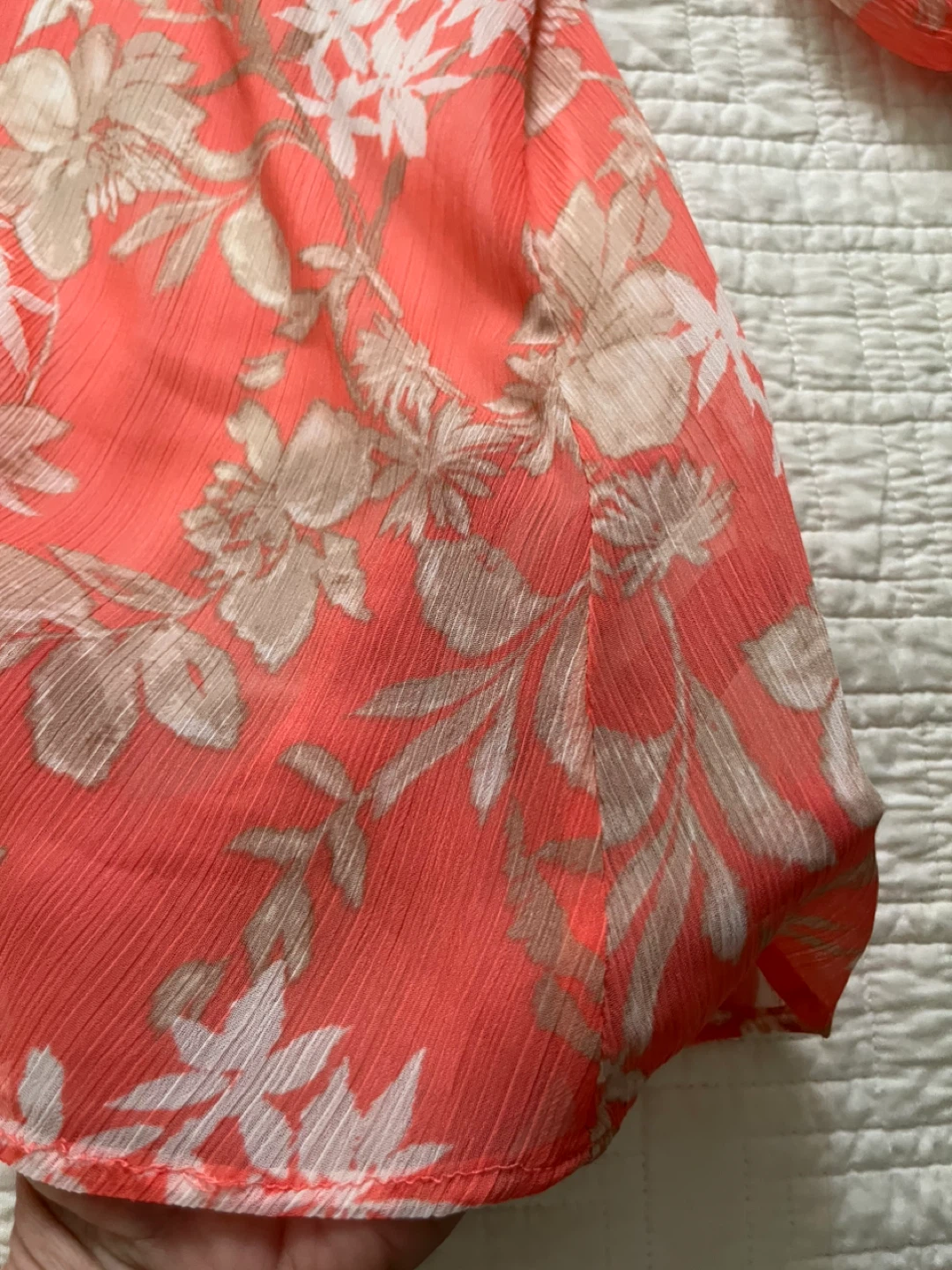 Chiffon Floral Dress Size 14 - photo 2