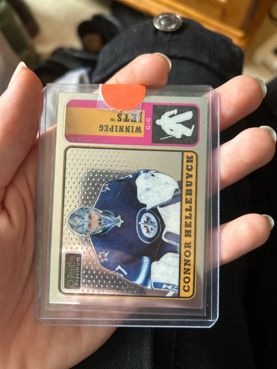 O Pee Chee Conner Hellebuyck