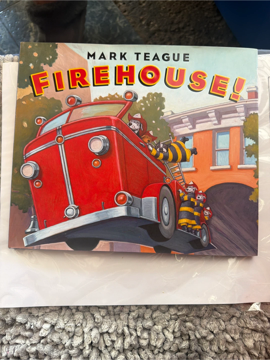 Firehouse! by Mark Teague Children's Book