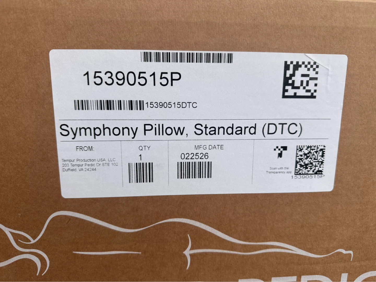 Tempur-Pedic Symphony Pillow, Standard - photo 3