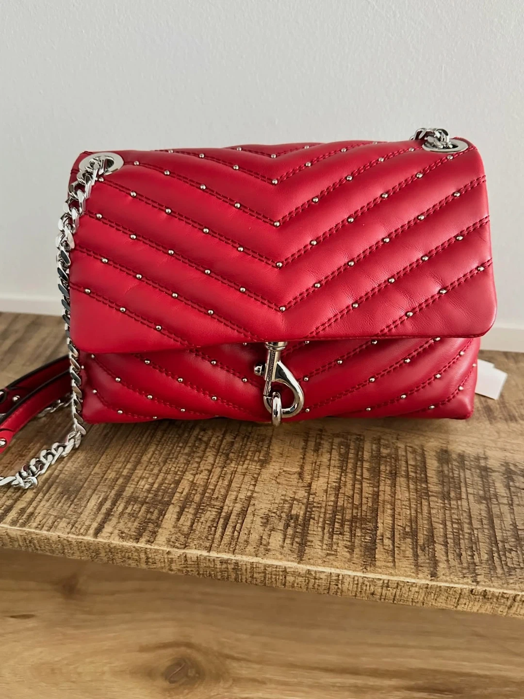 Rebecca Minkoff Edie Quilted Micro stud Crossbody