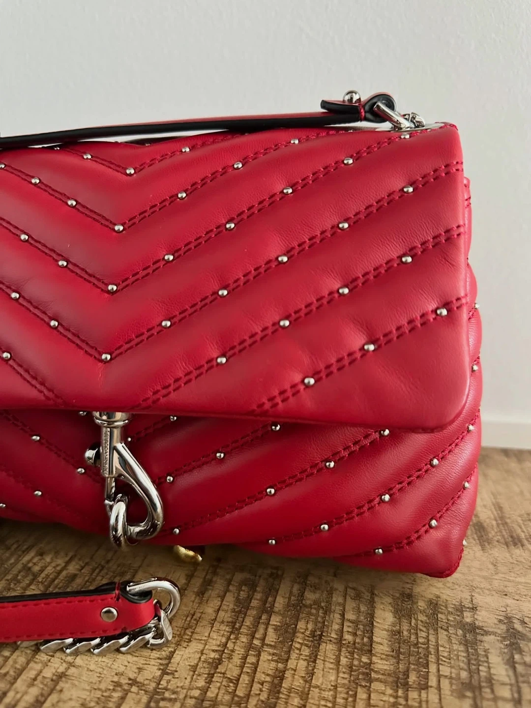 Rebecca Minkoff Edie Quilted Micro stud Crossbody - photo 2
