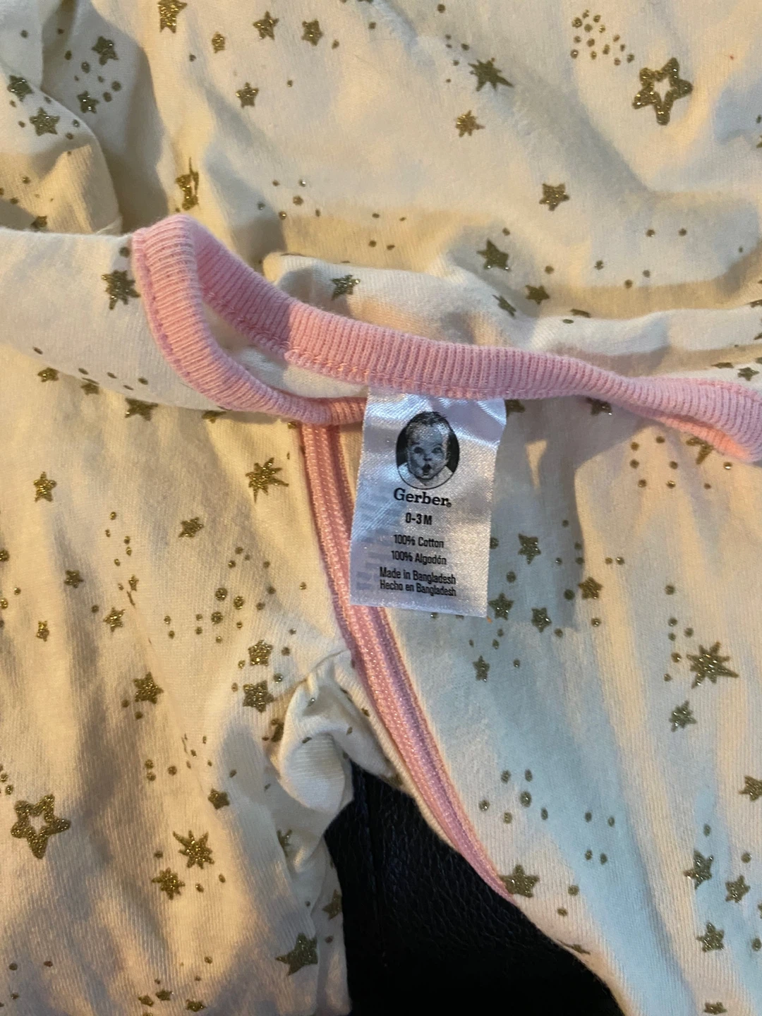 Gerber Baby Sleep N' Play Pajamas - 0-3 Months - photo 3