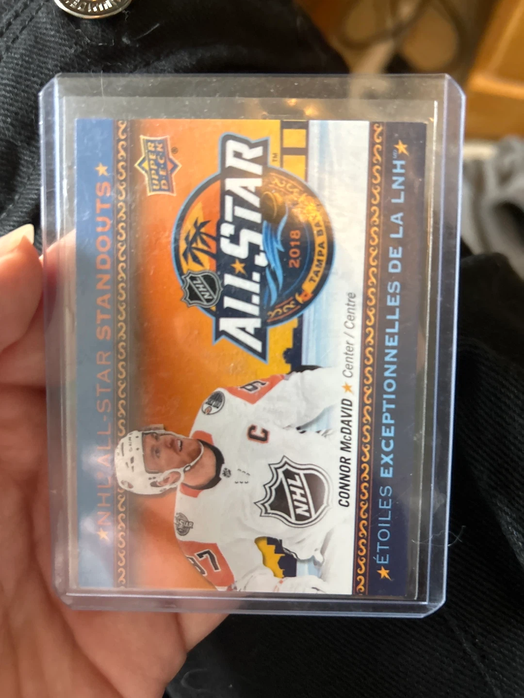 Upper Deck 2018 NHL All-Star Connor McDavid Hockey Card