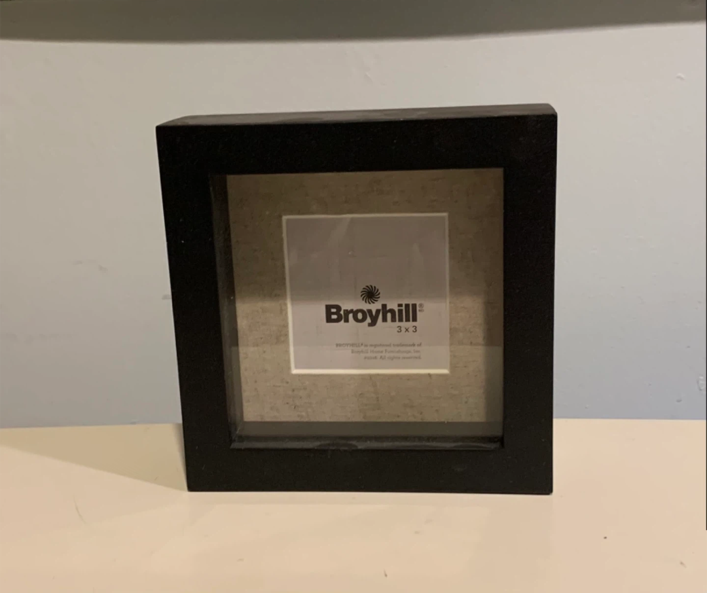 Broyhill Black 3x3 Photo Frame