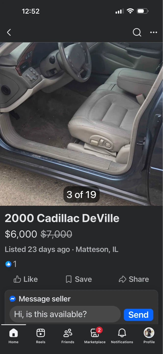 2000 Cadillac DeVille Clean Title! - photo 3