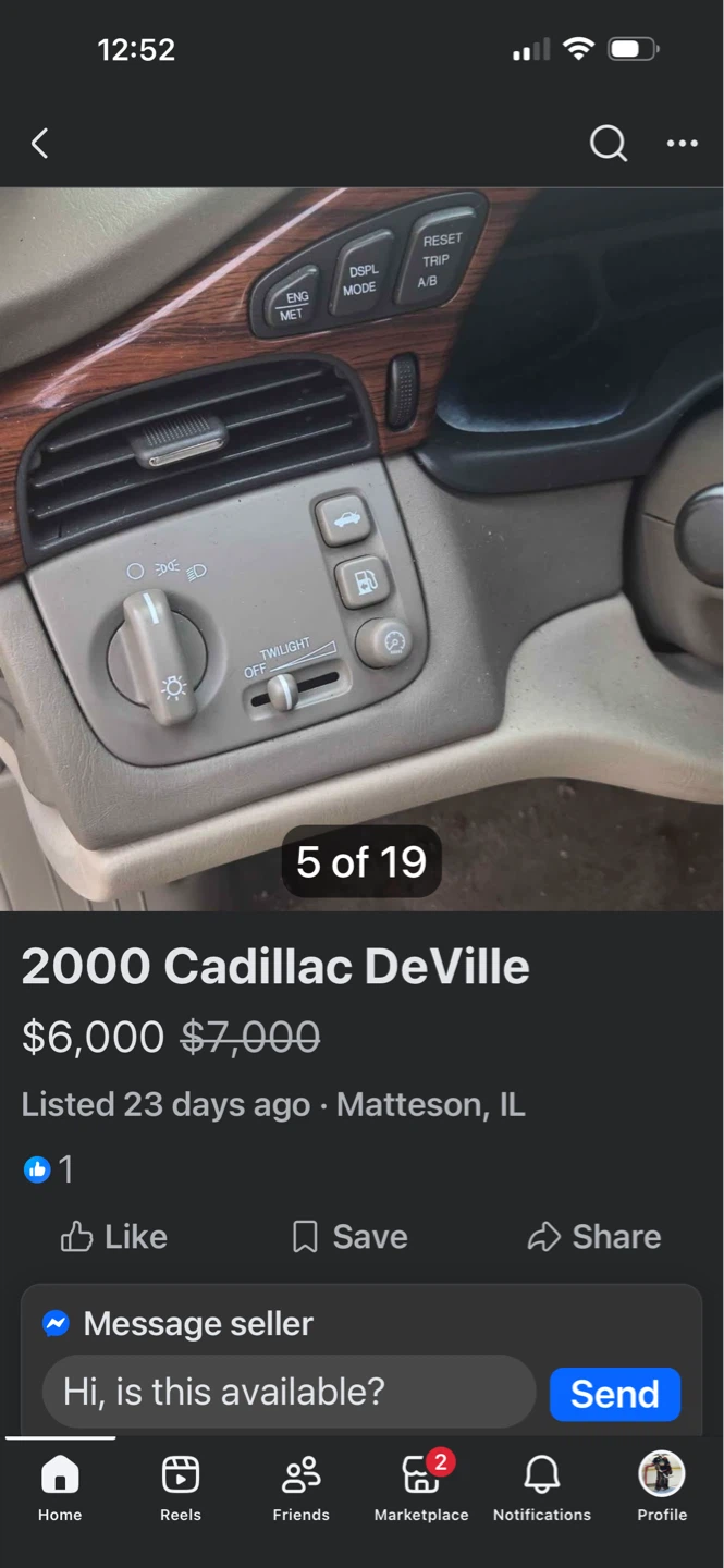 2000 Cadillac DeVille Clean Title! - photo 5