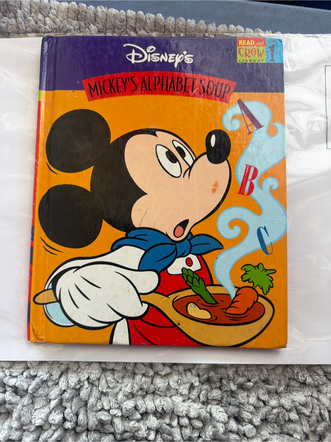 Disney's Mickey's Alphabet Soup Board Book