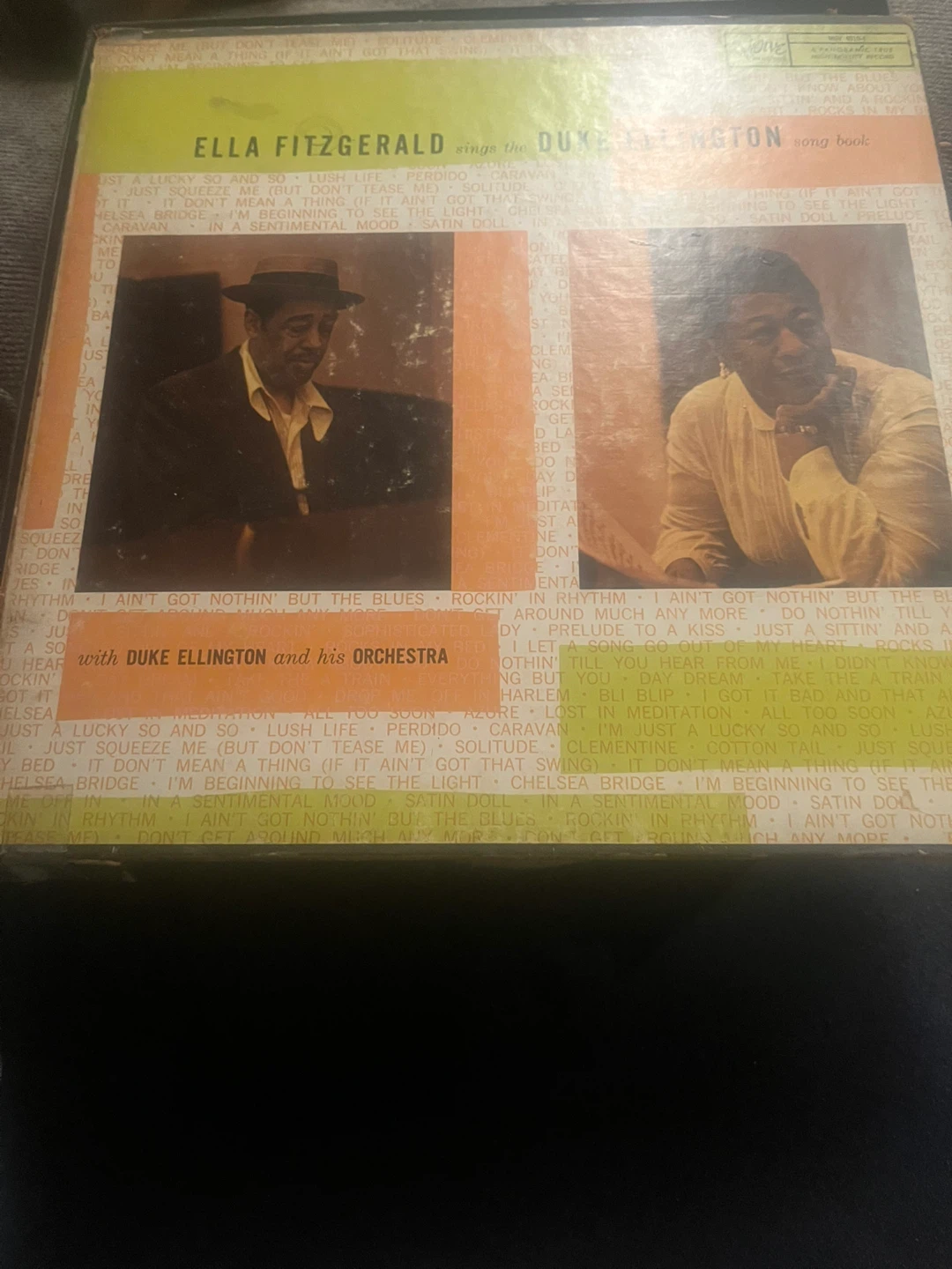Ella Fitzgerald Sings the Duke Ellington Song Book Vinyl Record