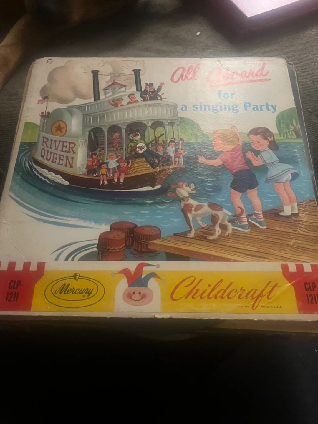 Childcraft All Aboard for a Singing Party Record