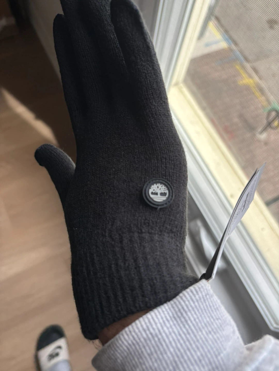 Timberland Black Knit Gloves new with tags - photo 3