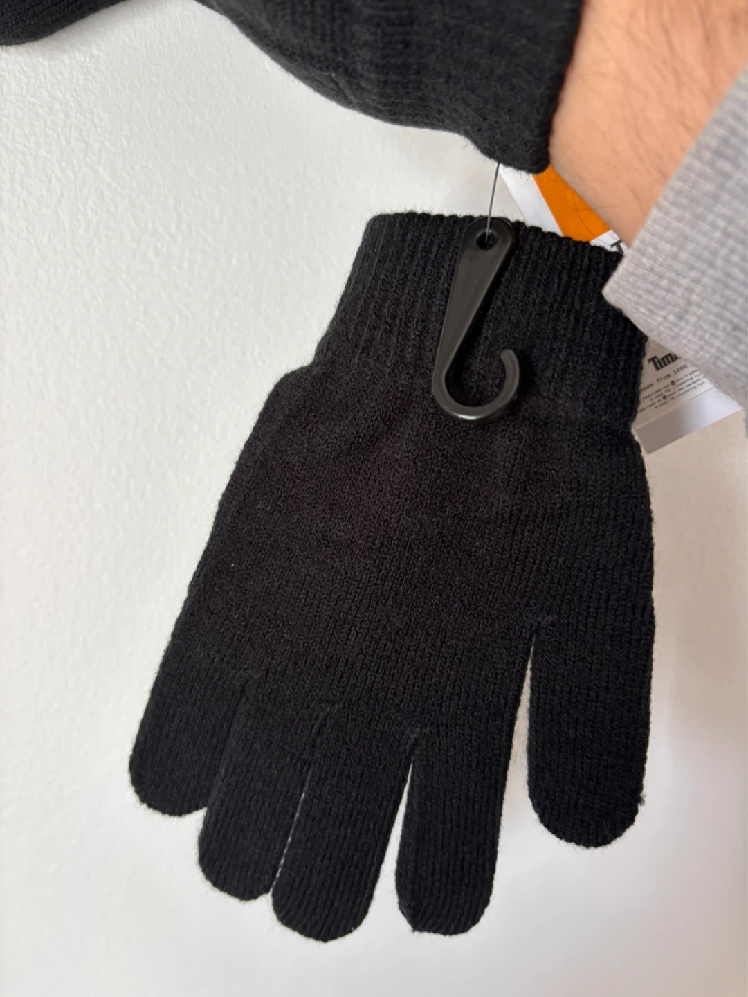 Timberland Black Knit Gloves new with tags - photo 4
