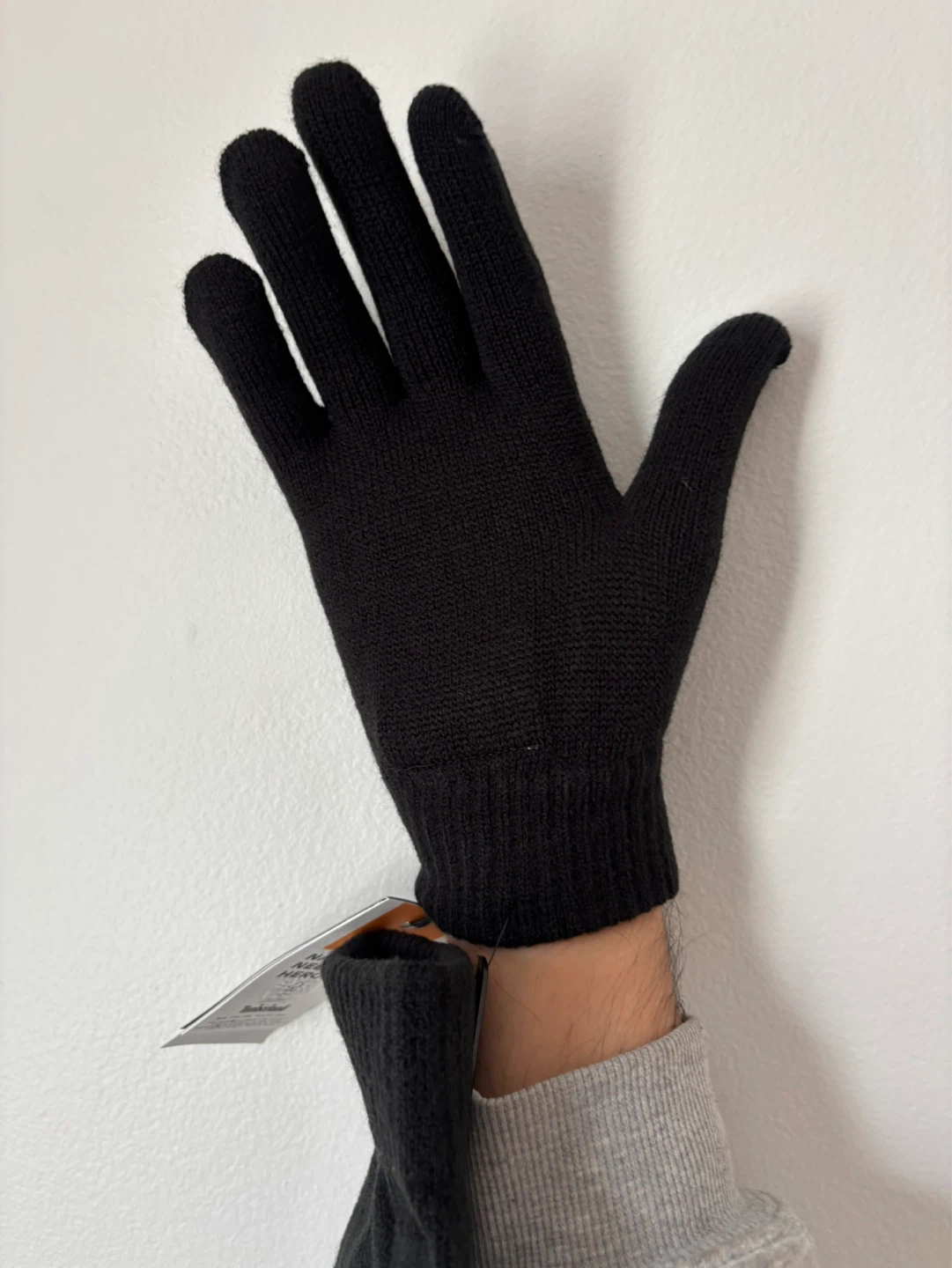 Timberland Black Knit Gloves new with tags - photo 2