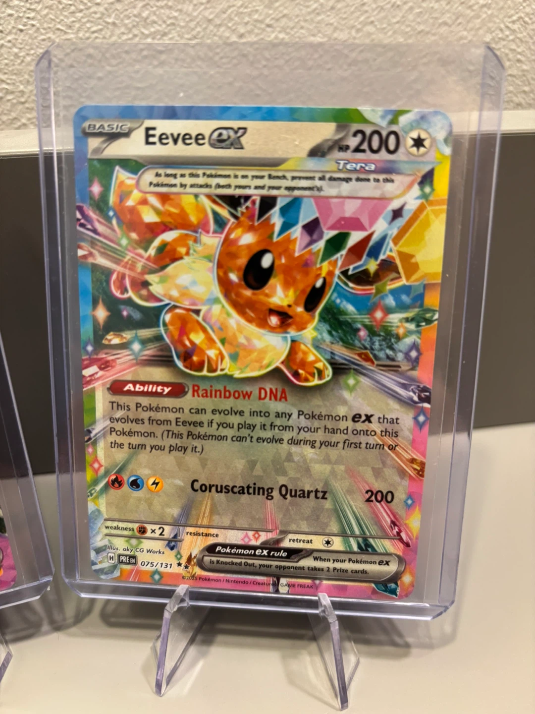 MINT Pikachu & Eevee EX Pair - photo 3