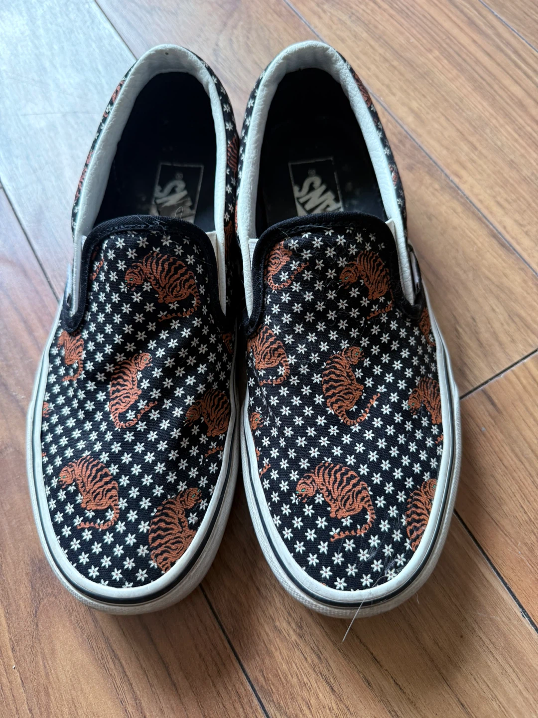 Vans Slip-On Tiger Print Shoes