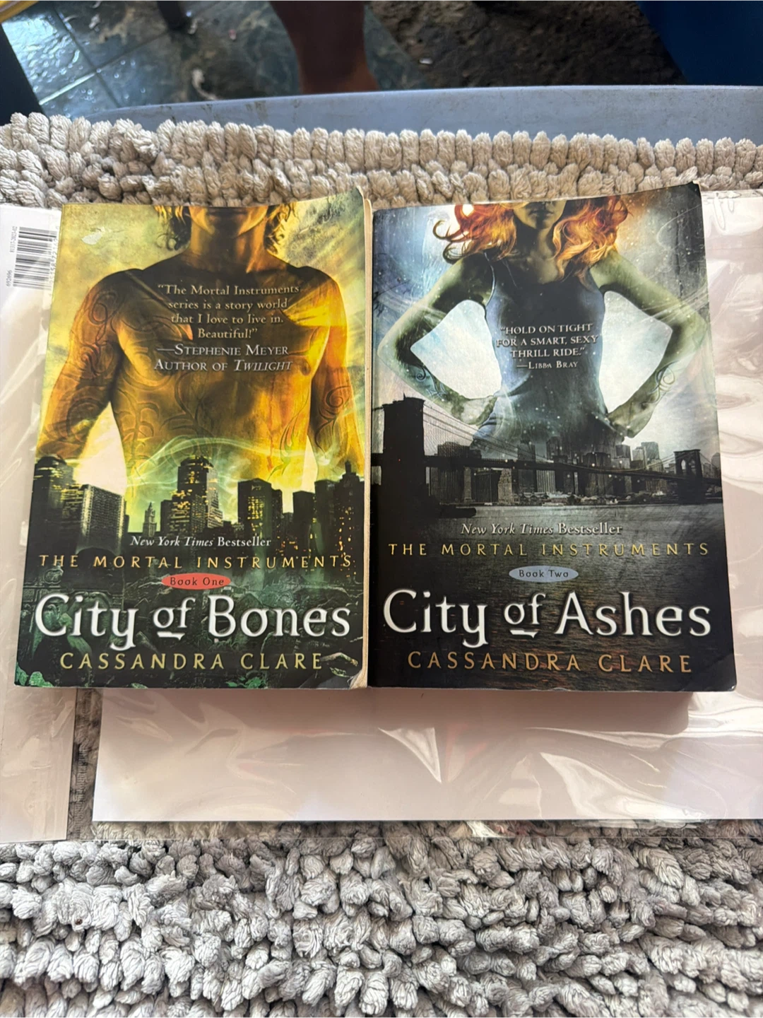The Mortal Instruments City of Bones & City of Ashes Books 1 & 2