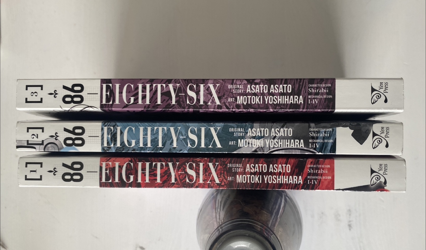 Eighty-Six Manga Volumes 1-3