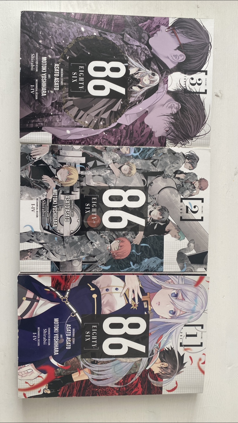 Eighty-Six Manga Volumes 1-3 - photo 2