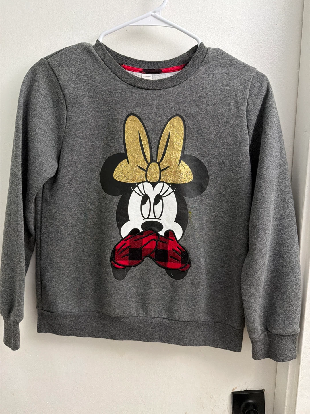 Joe Fresh Disney Minnie Mouse Graphic Sweatshirt Size 10-12