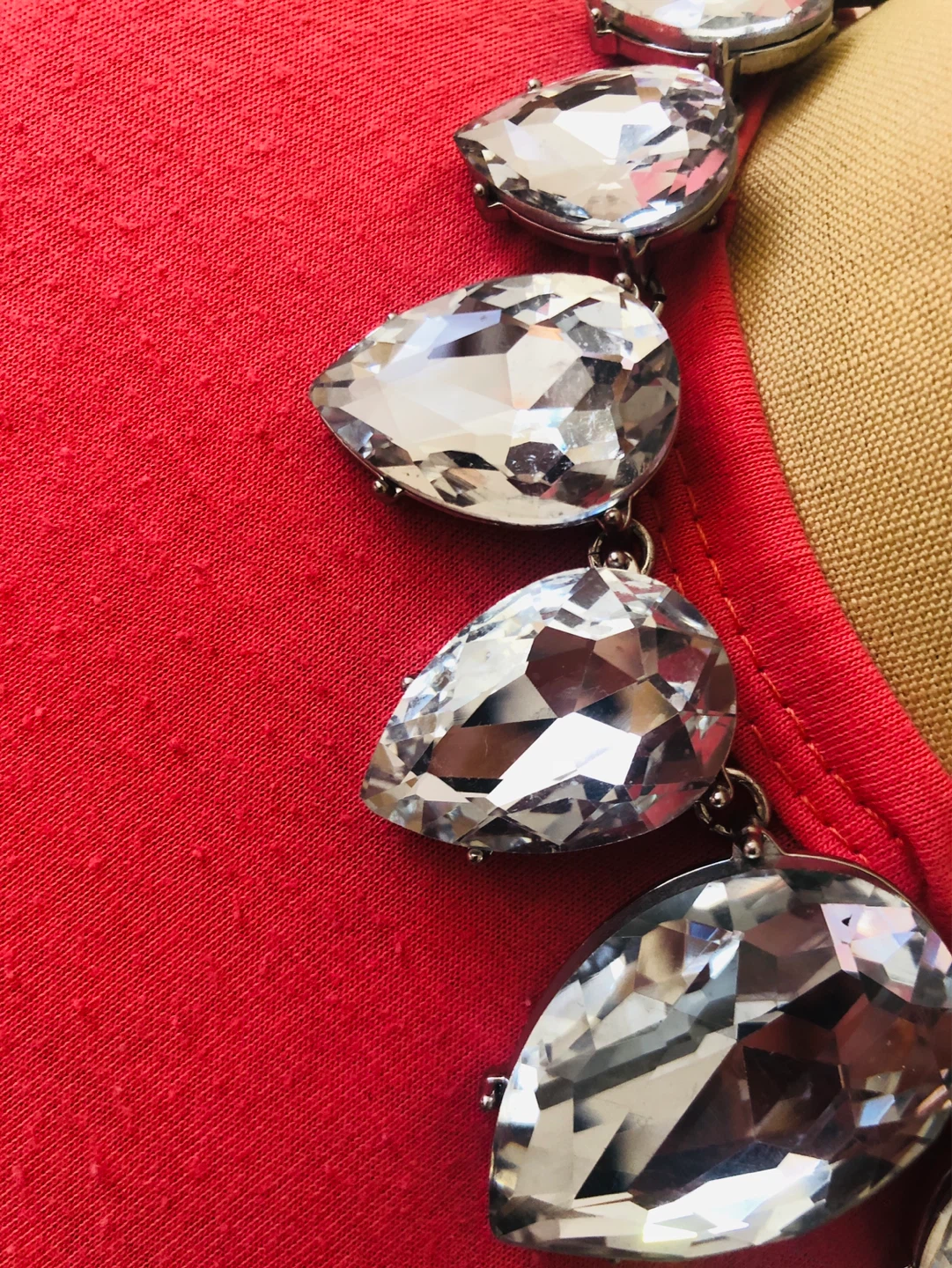 Express Silver Tone Chunky Necklace - photo 2