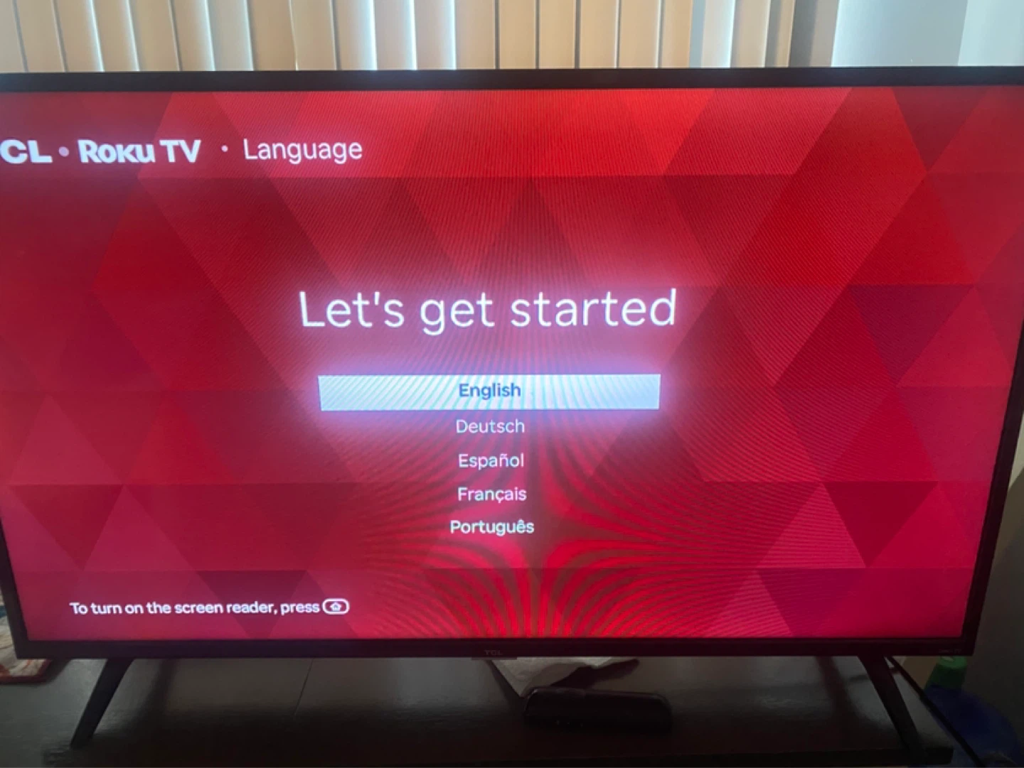 TCL Roku TV 36 inch