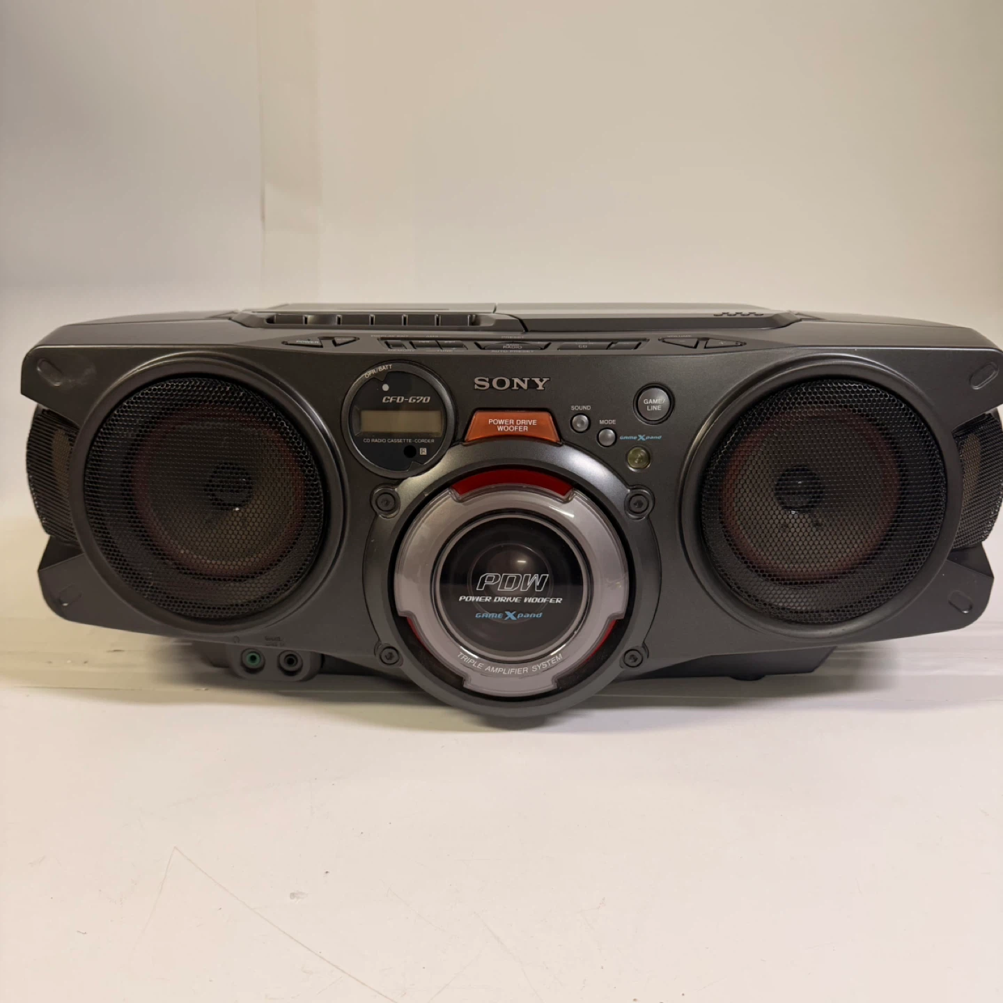 Sony CFD-G70 Boombox CD Player Cassette Radio - photo 2