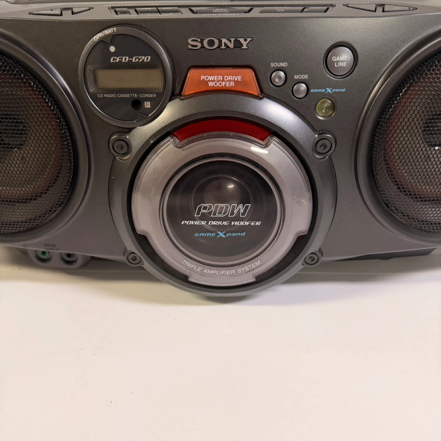 Sony CFD-G70 Boombox CD Player Cassette Radio - photo 3