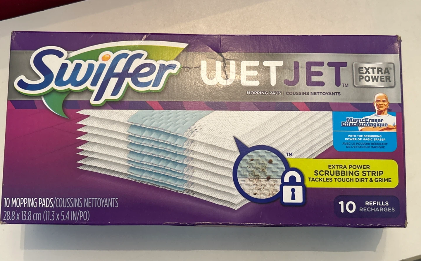 Swiffer WetJet Extra Power Mopping Pads - 10 Refills