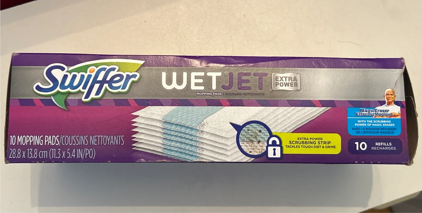 Swiffer WetJet Extra Power Mopping Pads - 10 Refills - photo 2
