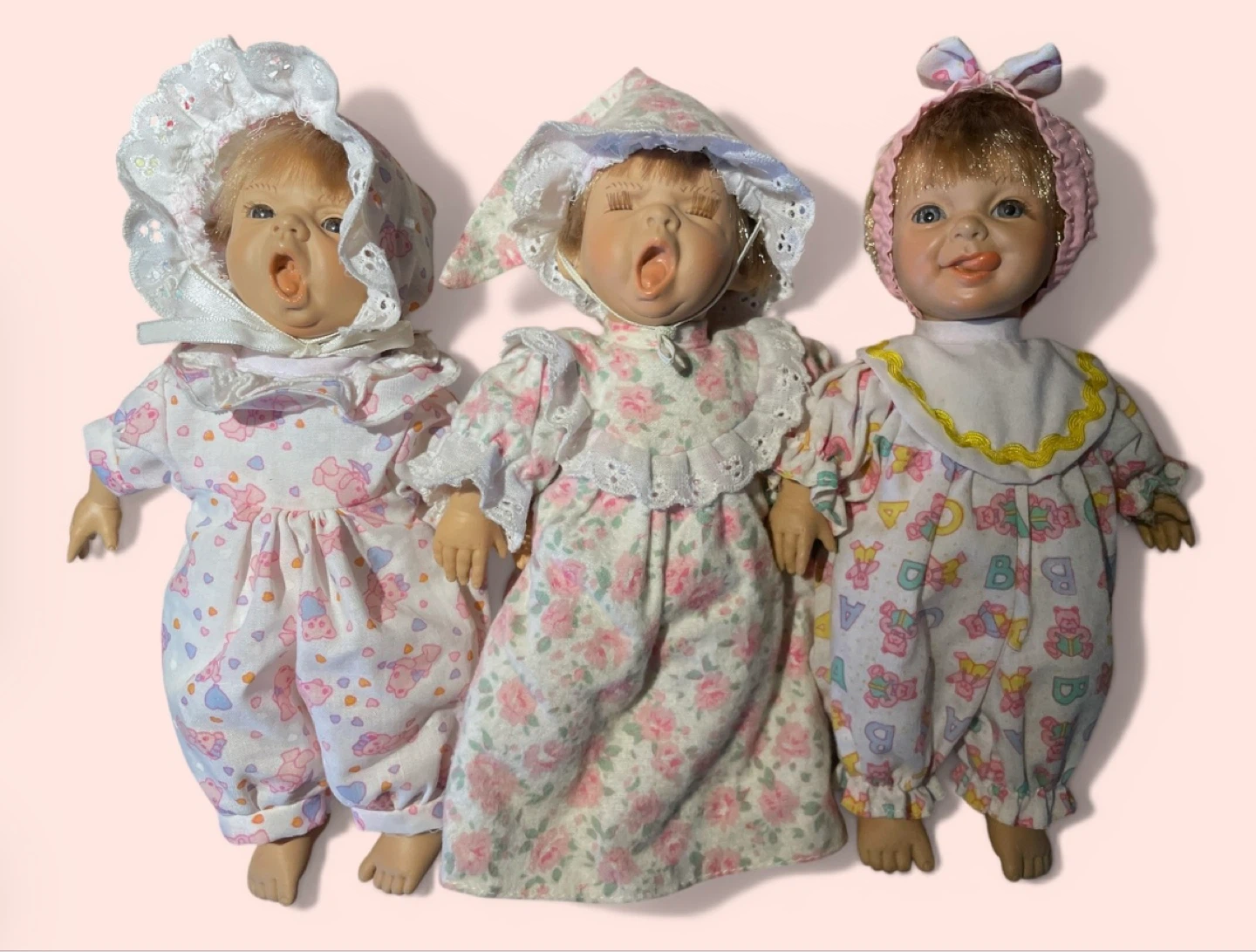 Set of 6 Vintage Baby Dolls