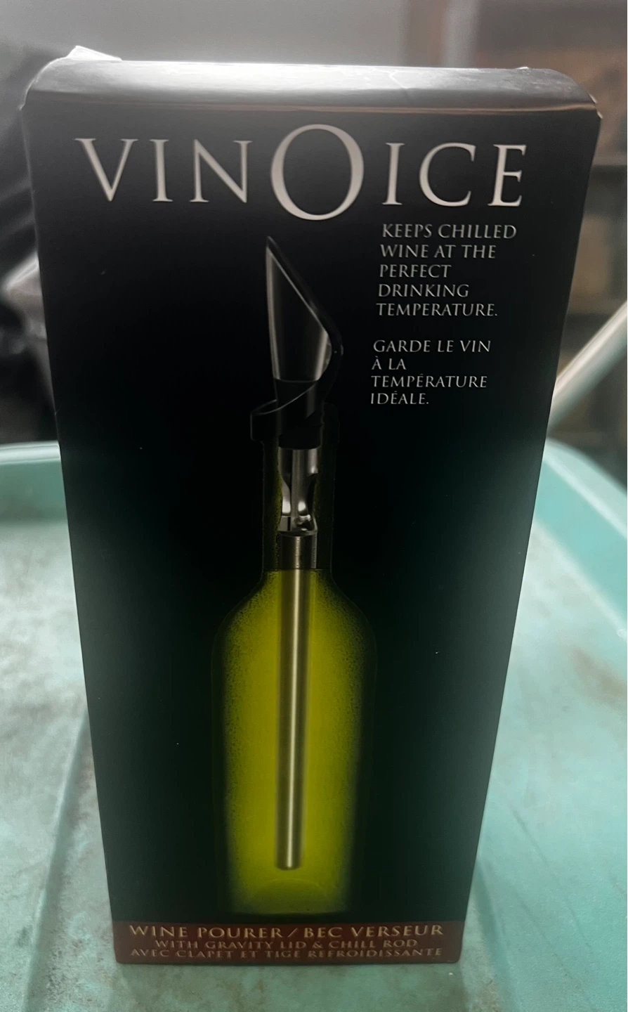 VinoIce Wine Pourer with Chill Rod
