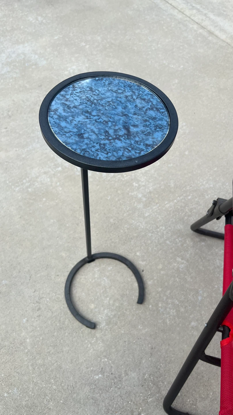 Pier One Mirrored Drink Table