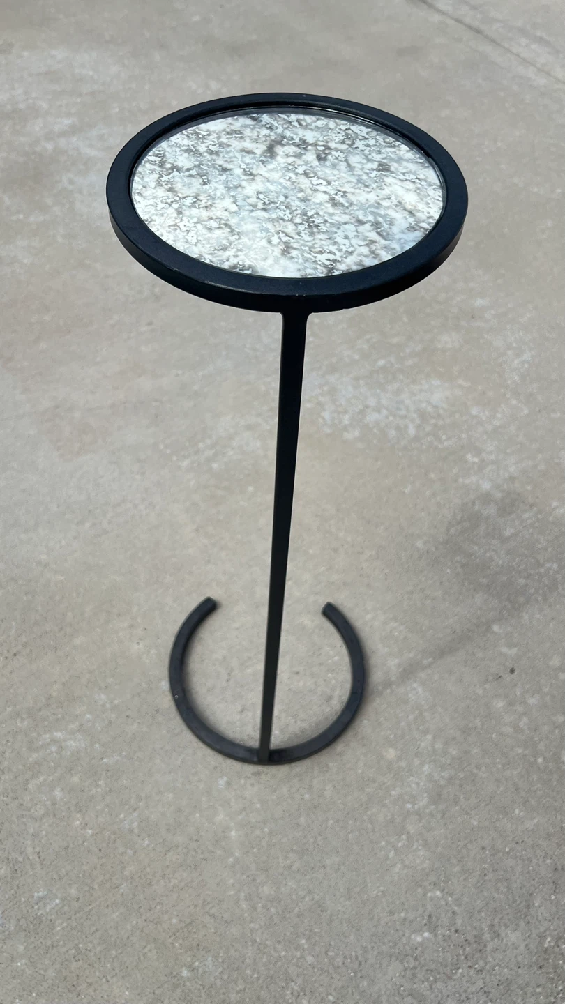 Pier One Mirrored Drink Table - photo 3
