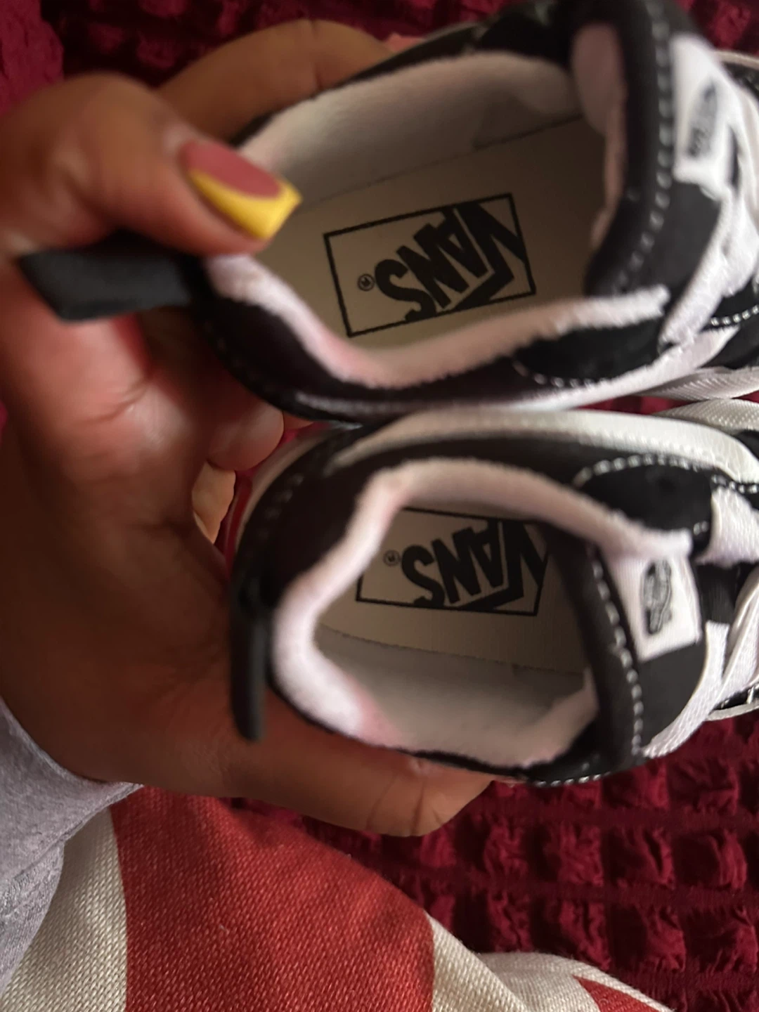 Vans Old Skool Crib Shoes - Black/White - photo 3
