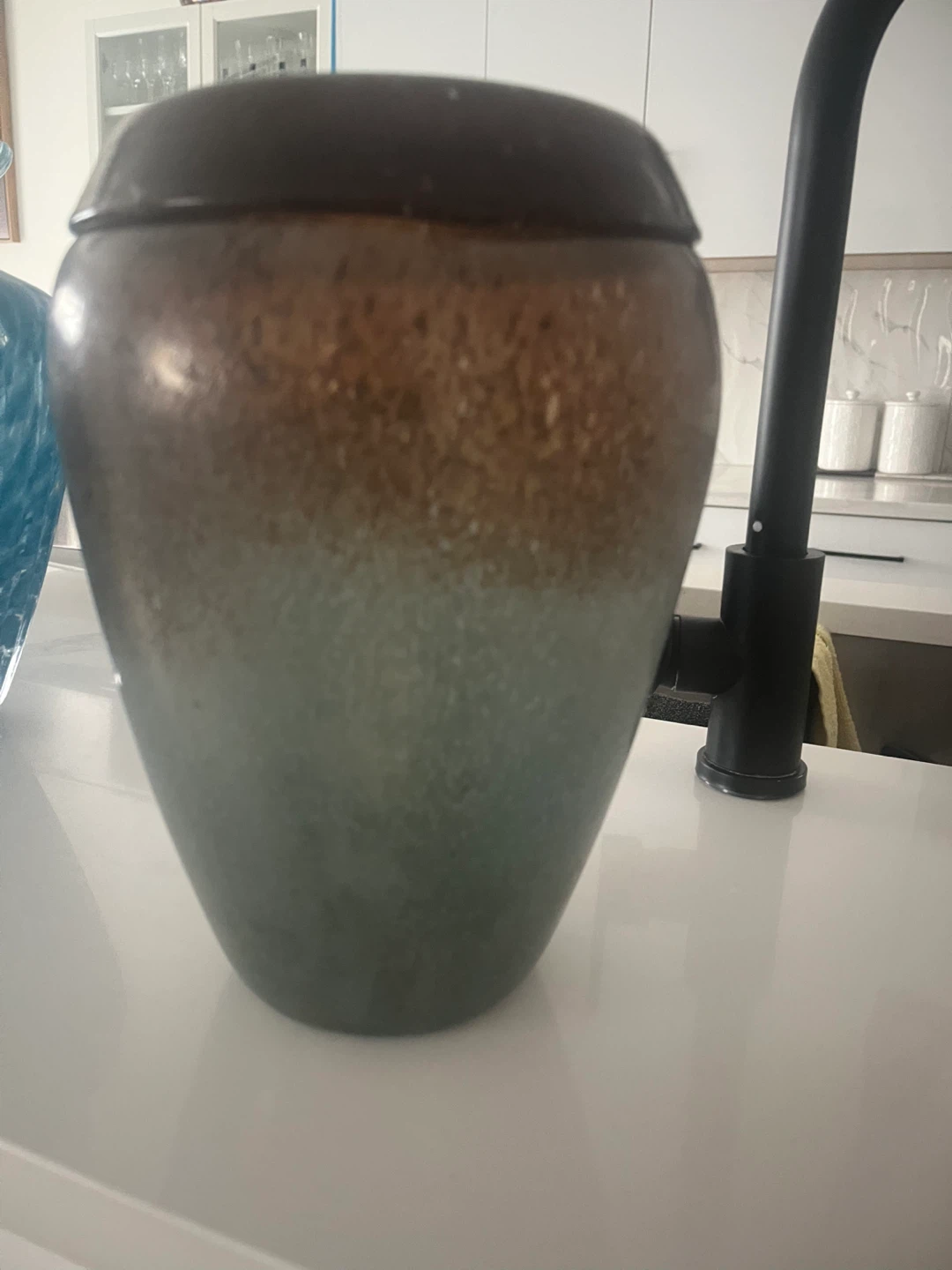 Silver Metal Fluted Vase - photo 3
