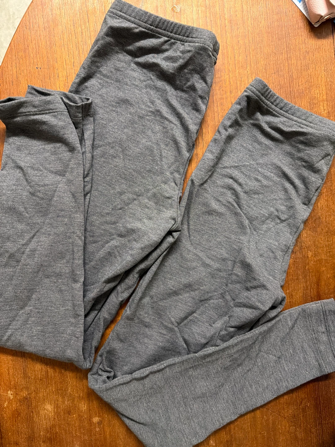 UNIQLO HEATTECH Extra Warm Leggings - Grey - Kids 9-10 - photo 2