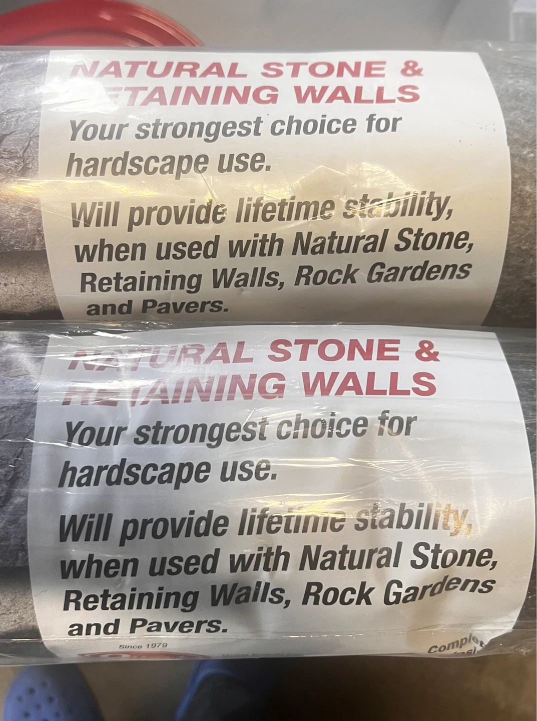 Natural Stone & Retaining Walls Hardscape Fabric 3' x 30' - photo 2