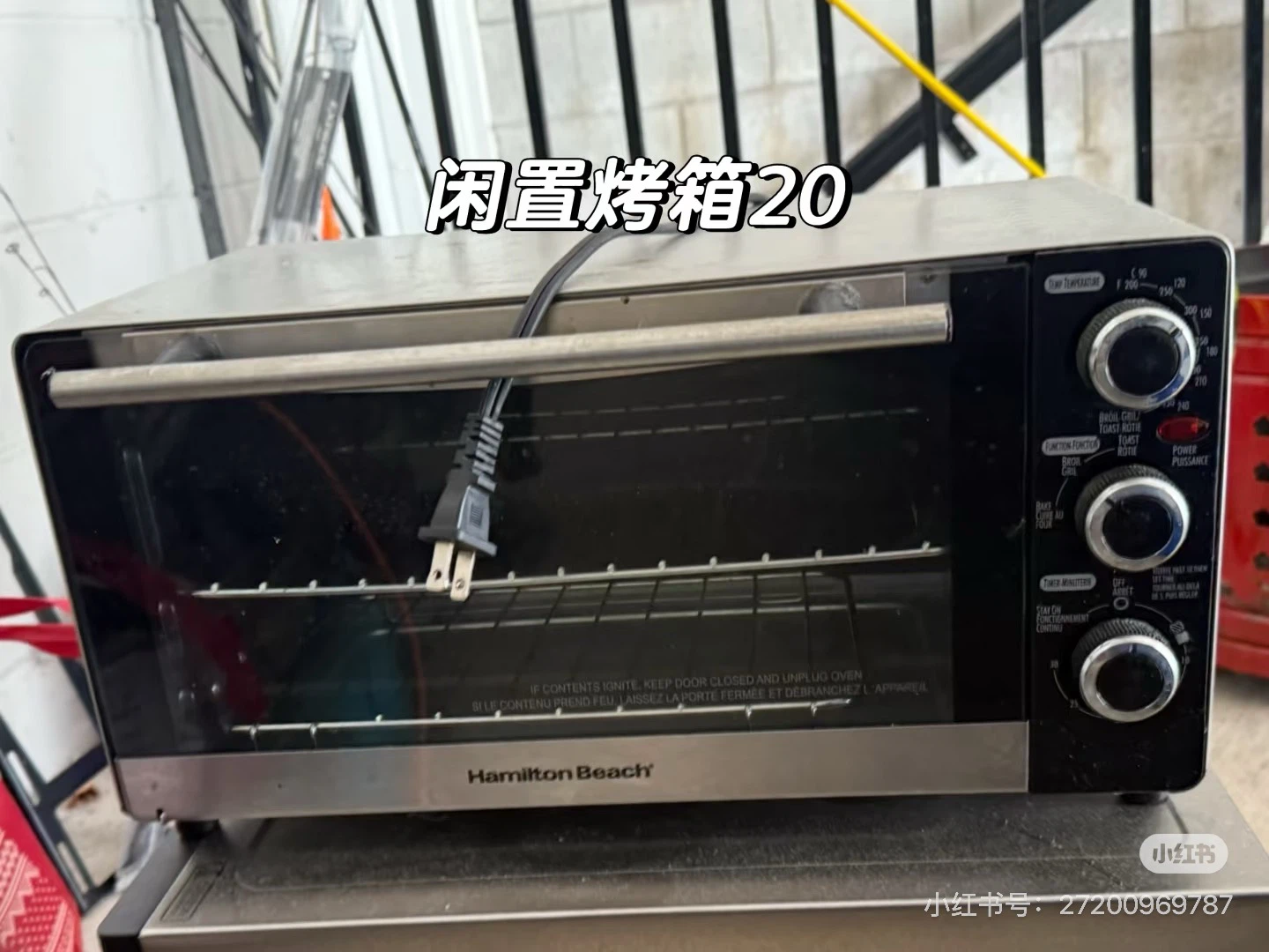 Hamilton Beach Countertop Toaster Oven