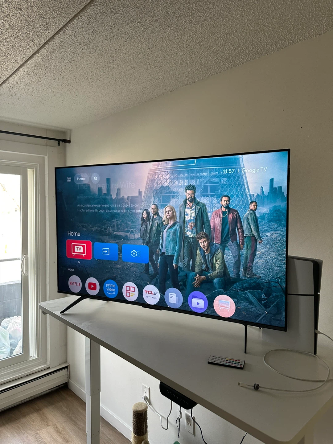 TCL 55" 4K UHD Google TV - photo 2
