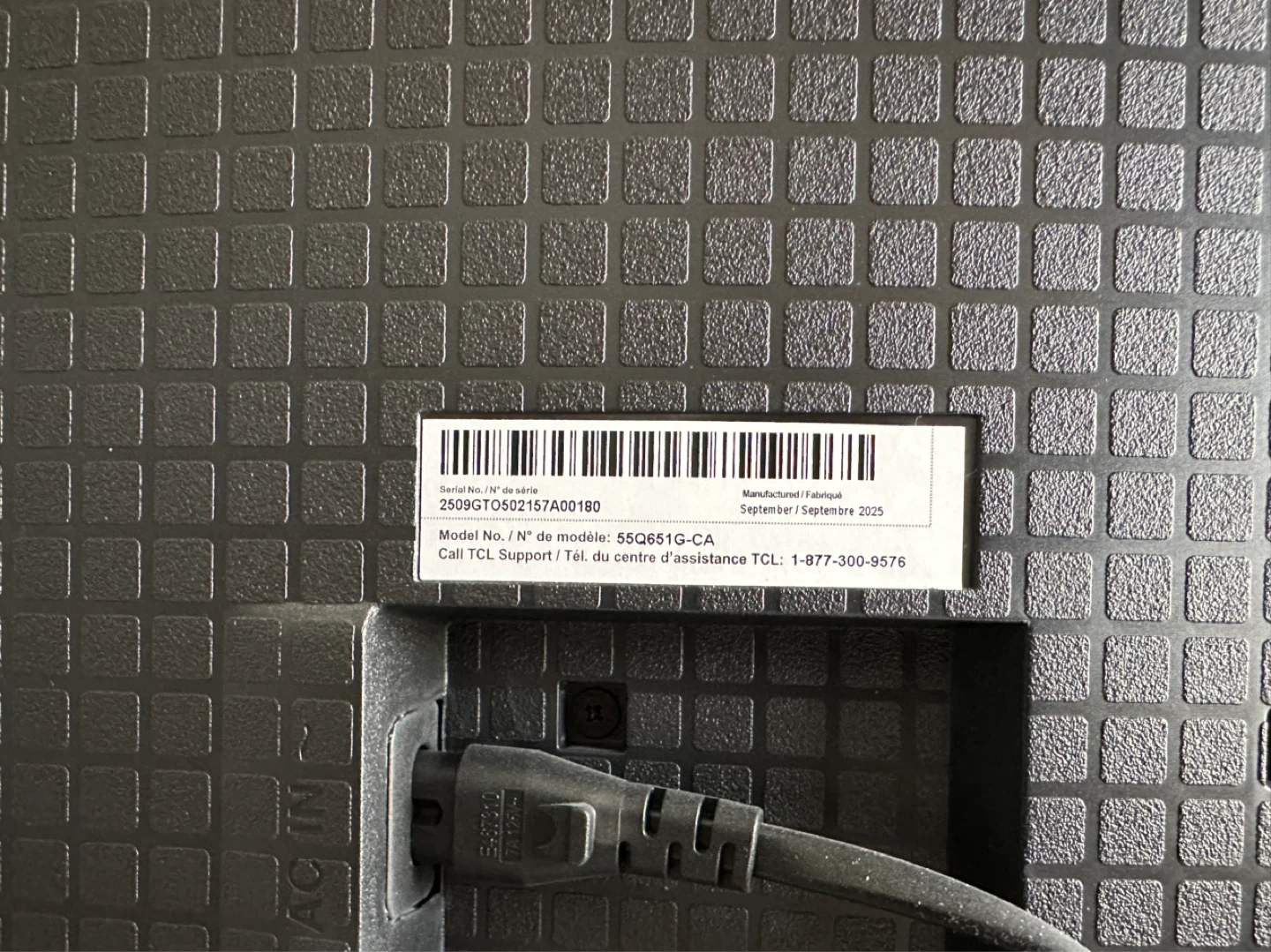 TCL 55" 4K UHD Google TV - photo 3