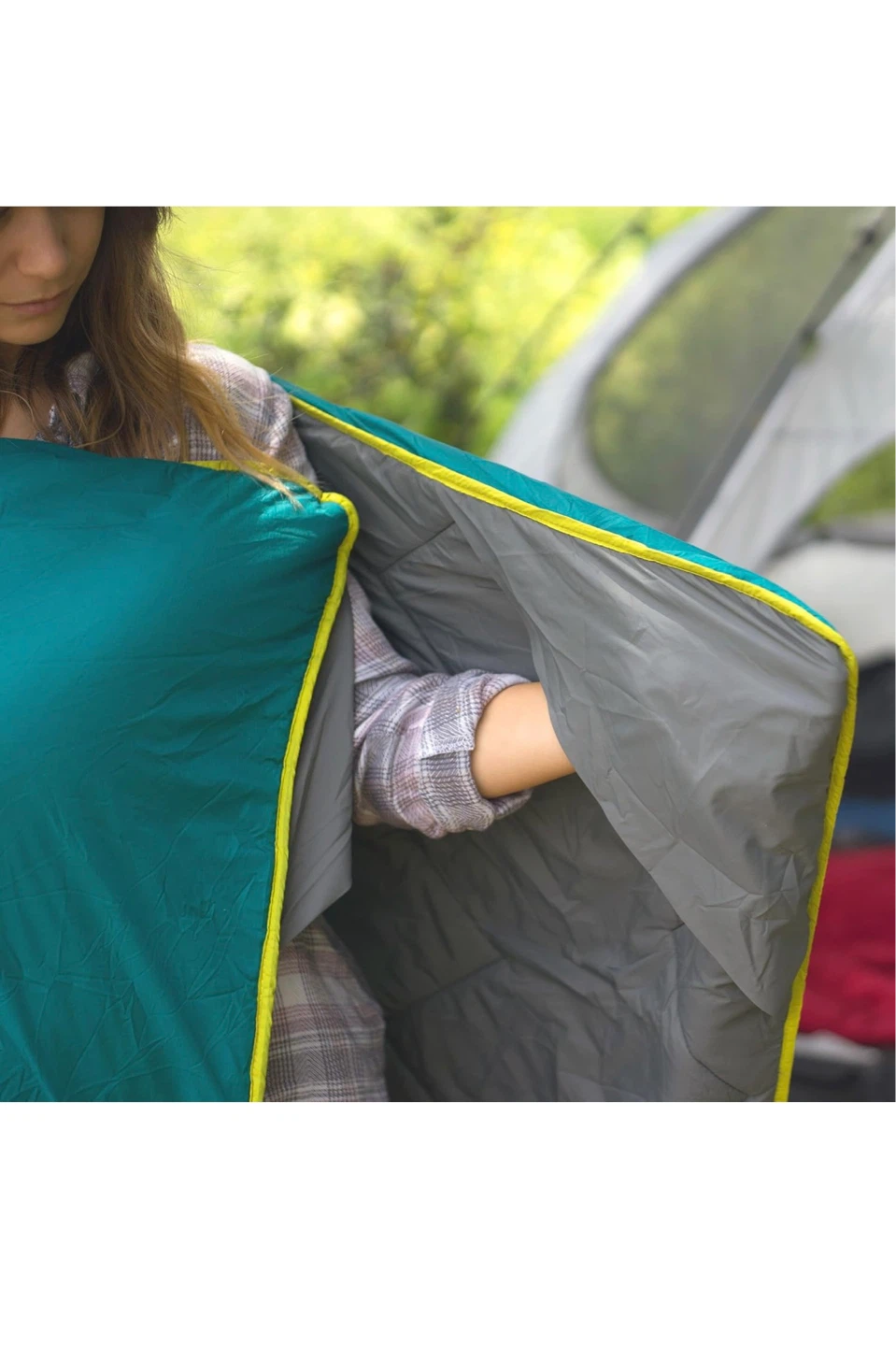 Outdoors sundown camp Quilt, camp blanlet - photo 4
