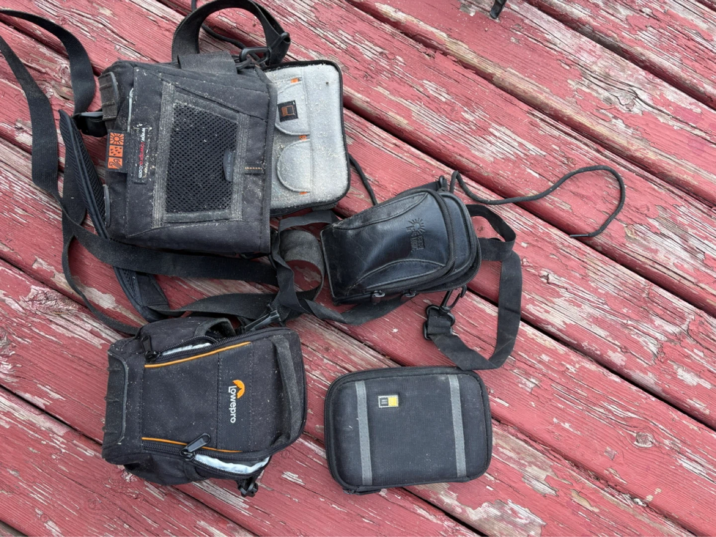 Assorted Camera Bags - Lowepro, Case Logic, & More