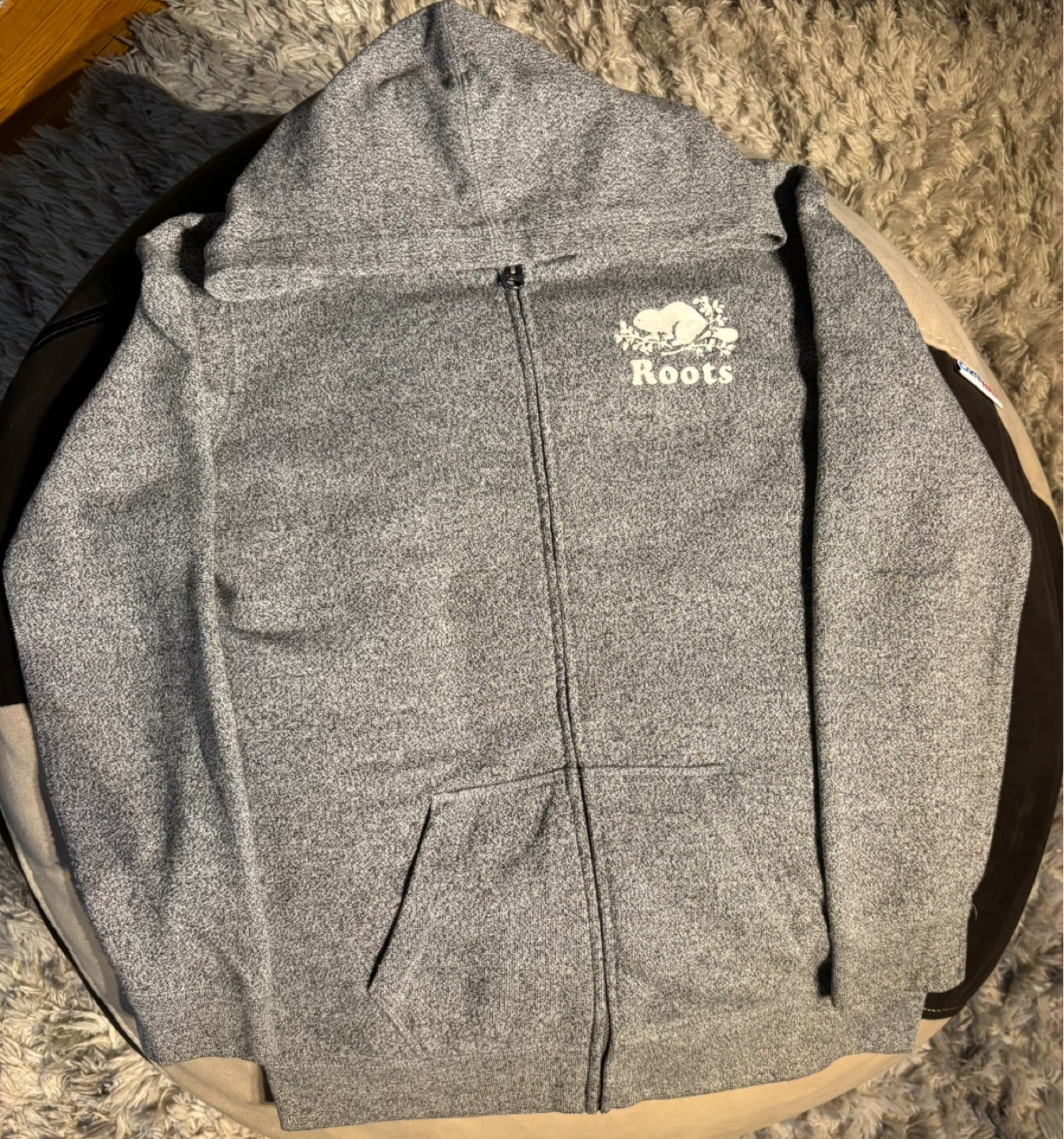 Roots Grey Zip-Up Hoodie - photo 3
