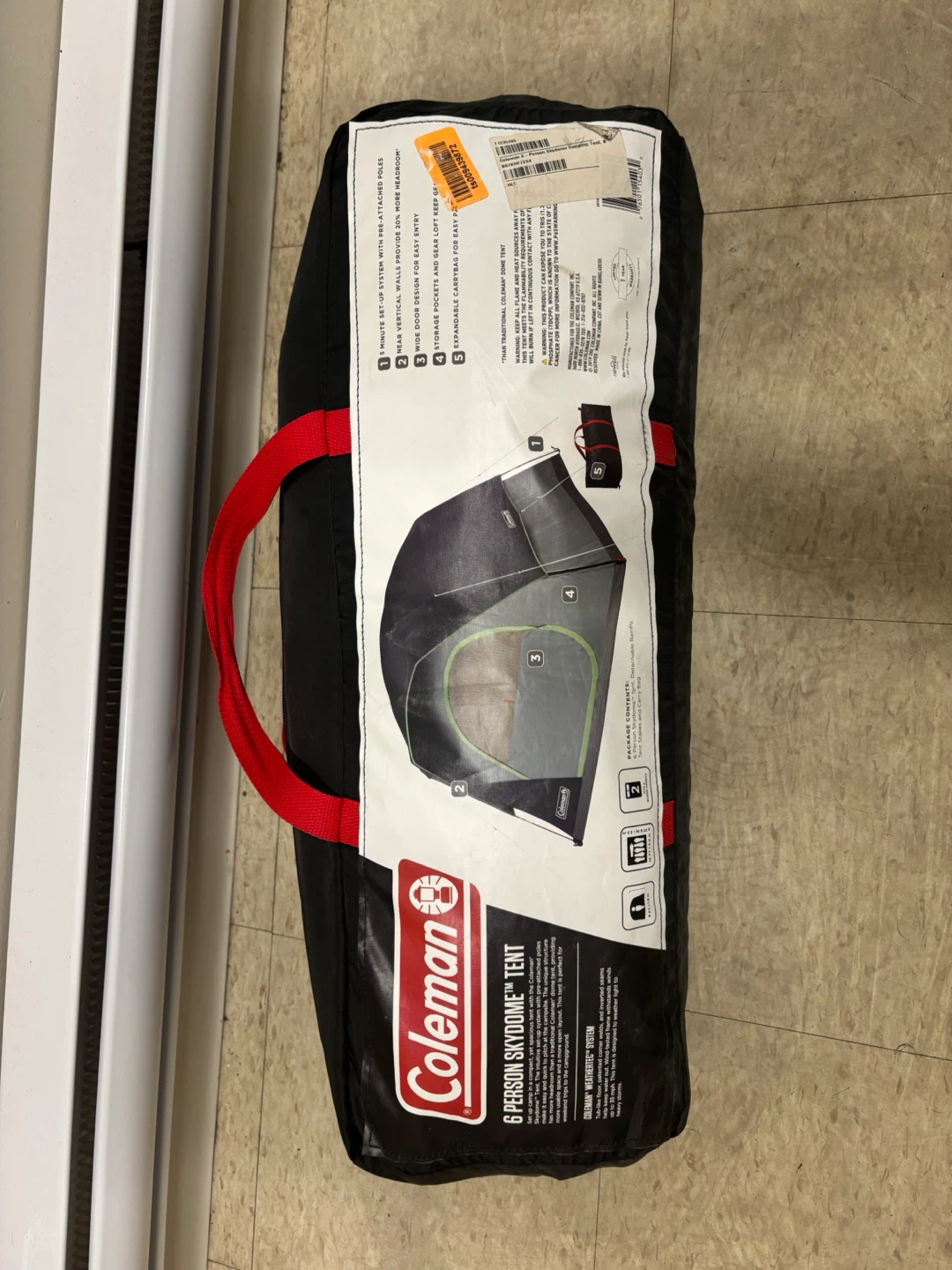 Coleman 6 person SKYDOME camping tent - photo 2