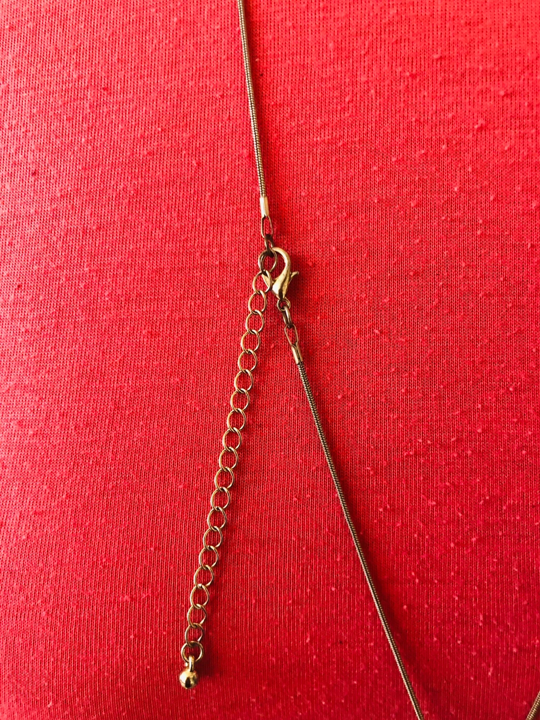 Gold-tone Mandala Pendant Necklace with Rhinestones - photo 4