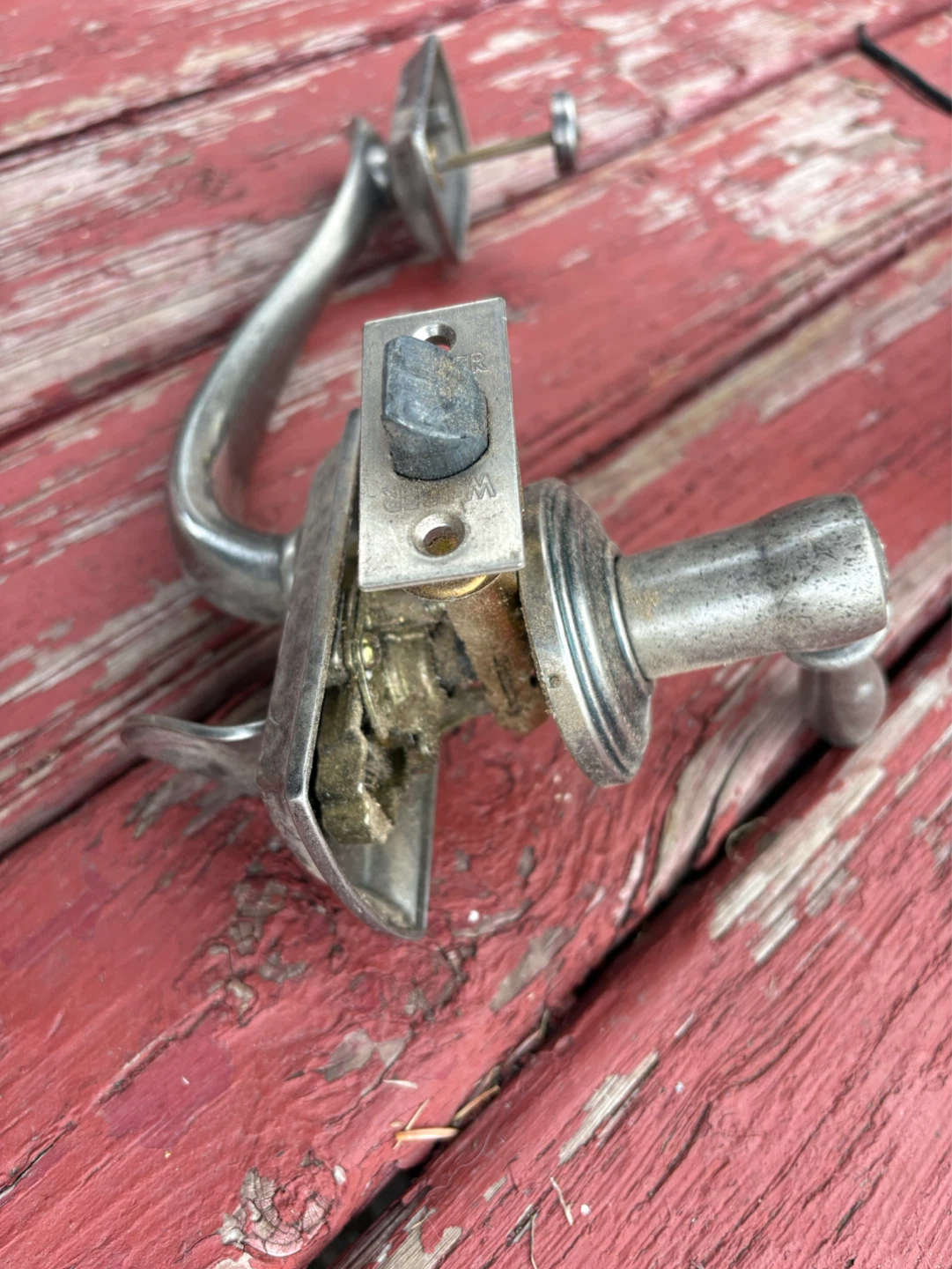 Vintage Door Handle Set - photo 3